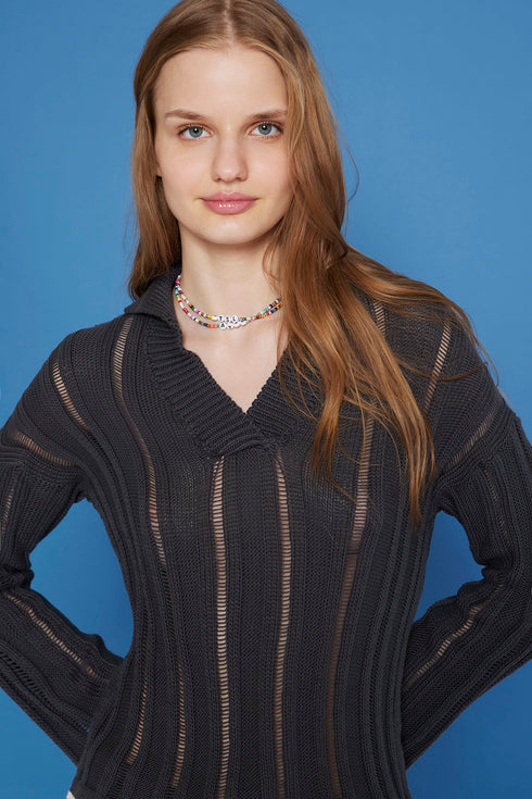 Pullover V-NECK BROGAN